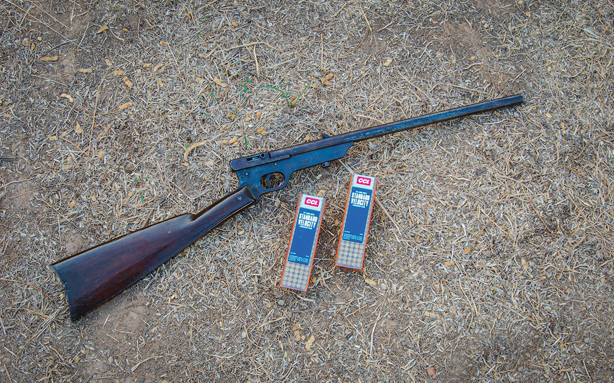 The Quackenbush Safety Cartridge Rifle. The bore is good, with the best accuracy produced by standard velocity ammunition.